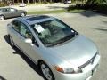 2007 Alabaster Silver Metallic Honda Civic EX Sedan  photo #16