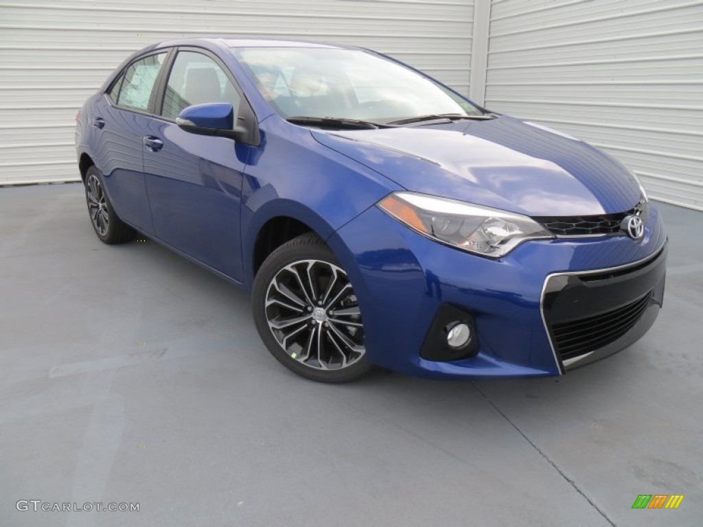 Blue Crush Metallic 2014 Toyota Corolla S Exterior Photo #88561148