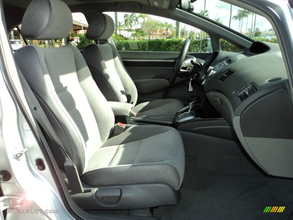 2007 Civic EX Sedan - Alabaster Silver Metallic / Gray photo #21