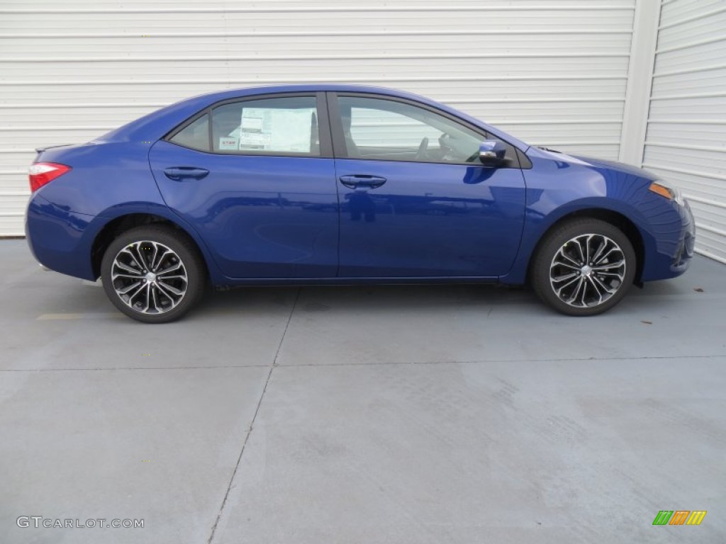 Blue Crush Metallic 2014 Toyota Corolla S Exterior Photo #88561169