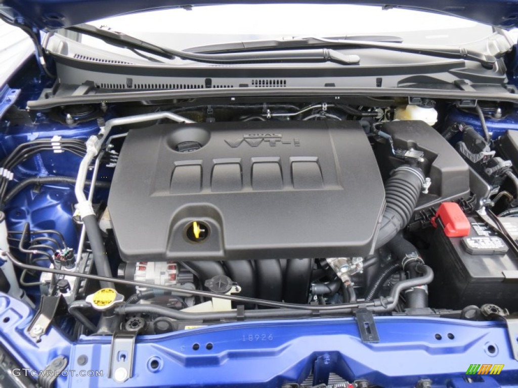 2014 Toyota Corolla S 1.8 Liter DOHC 16-Valve Dual VVT-i 4 Cylinder Engine Photo #88561442
