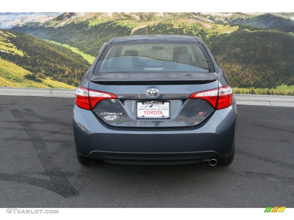 2014 Corolla S - Slate Metallic / Steel Blue photo #4