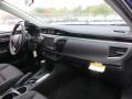 Black 2014 Toyota Corolla S Dashboard
