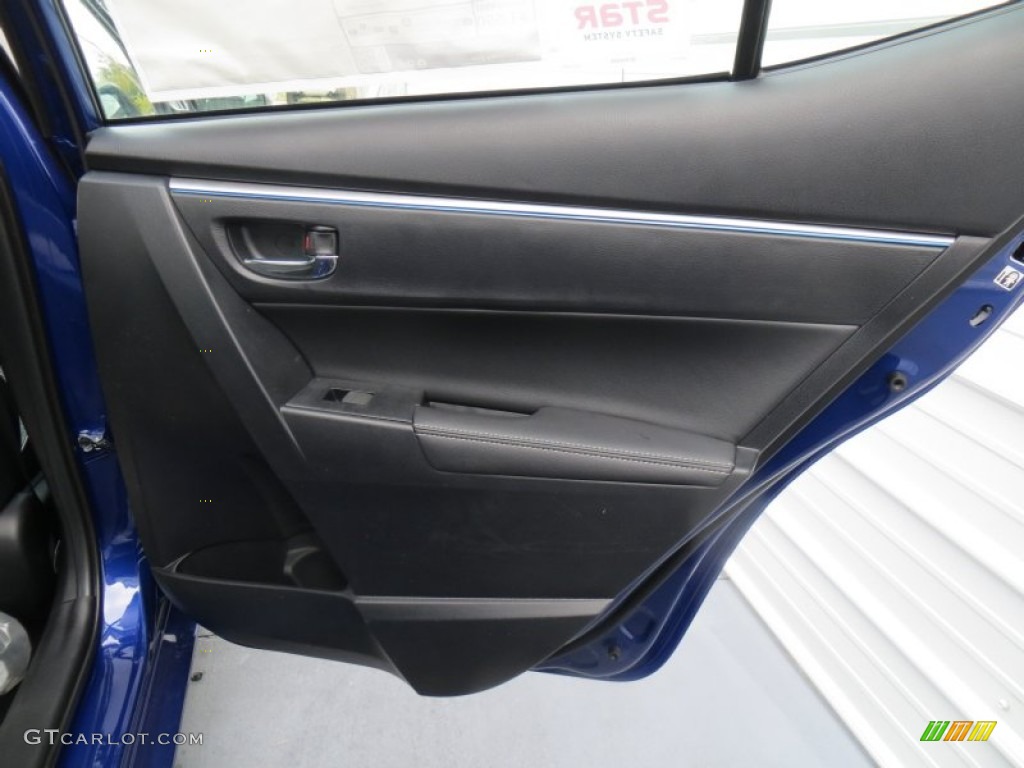 2014 Toyota Corolla S Black Door Panel Photo #88561532