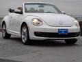 2014 Pure White Volkswagen Beetle 2.5L Convertible  photo #1
