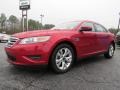 2012 Red Candy Metallic Ford Taurus SEL  photo #3