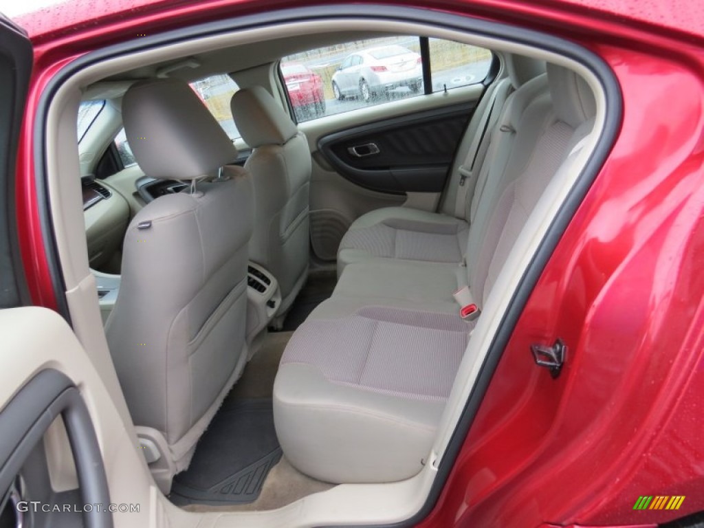 2012 Taurus SEL - Red Candy Metallic / Light Stone photo #12