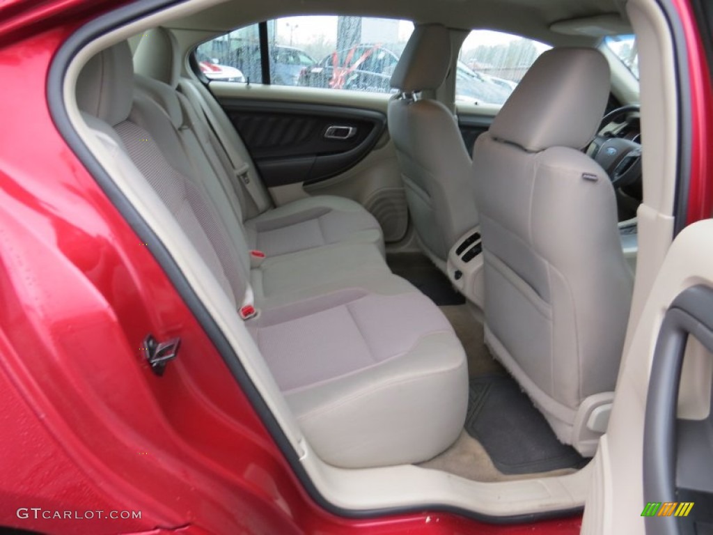 2012 Taurus SEL - Red Candy Metallic / Light Stone photo #13