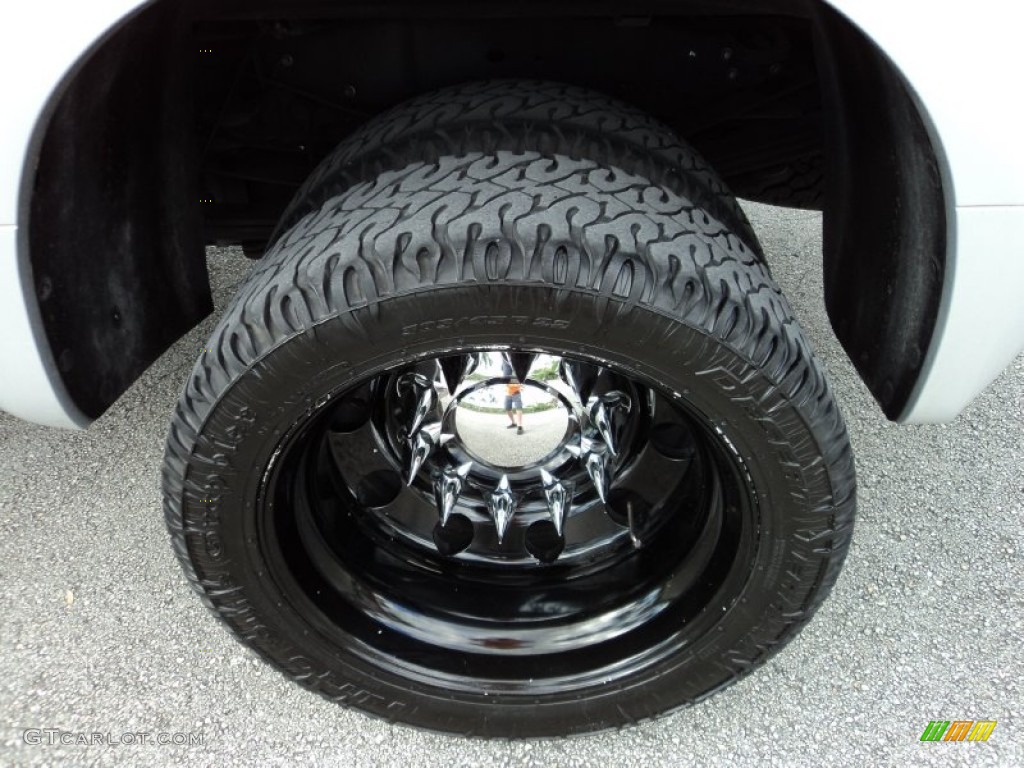 2008 F350 Super Duty FX4 Crew Cab 4x4 Dually - Silver Metallic / Black photo #15