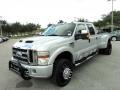 2008 Silver Metallic Ford F350 Super Duty FX4 Crew Cab 4x4 Dually  photo #21