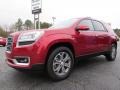 2014 Crystal Red Tintcoat GMC Acadia SLT  photo #3