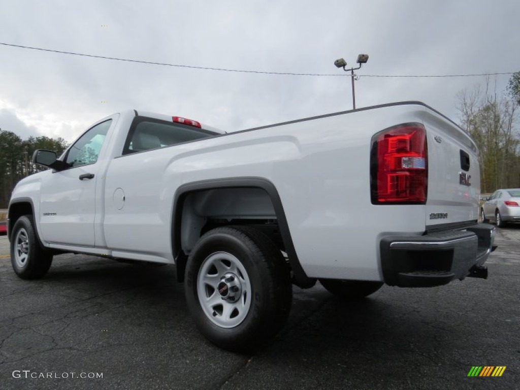 Summit White 2014 GMC Sierra 1500 Regular Cab Exterior Photo #88563377