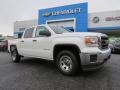 2014 Summit White GMC Sierra 1500 Crew Cab  photo #1