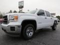 2014 Summit White GMC Sierra 1500 Crew Cab  photo #3