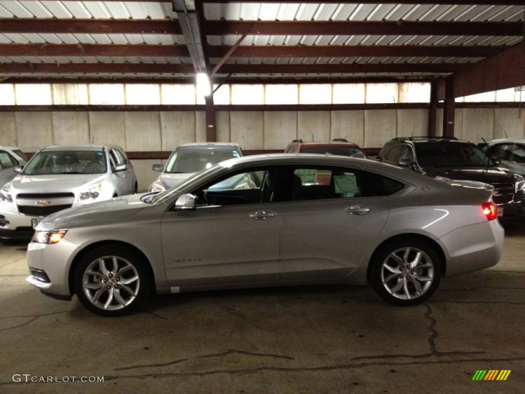 2014 Impala LT - Champagne Silver Metallic / Jet Black photo #3