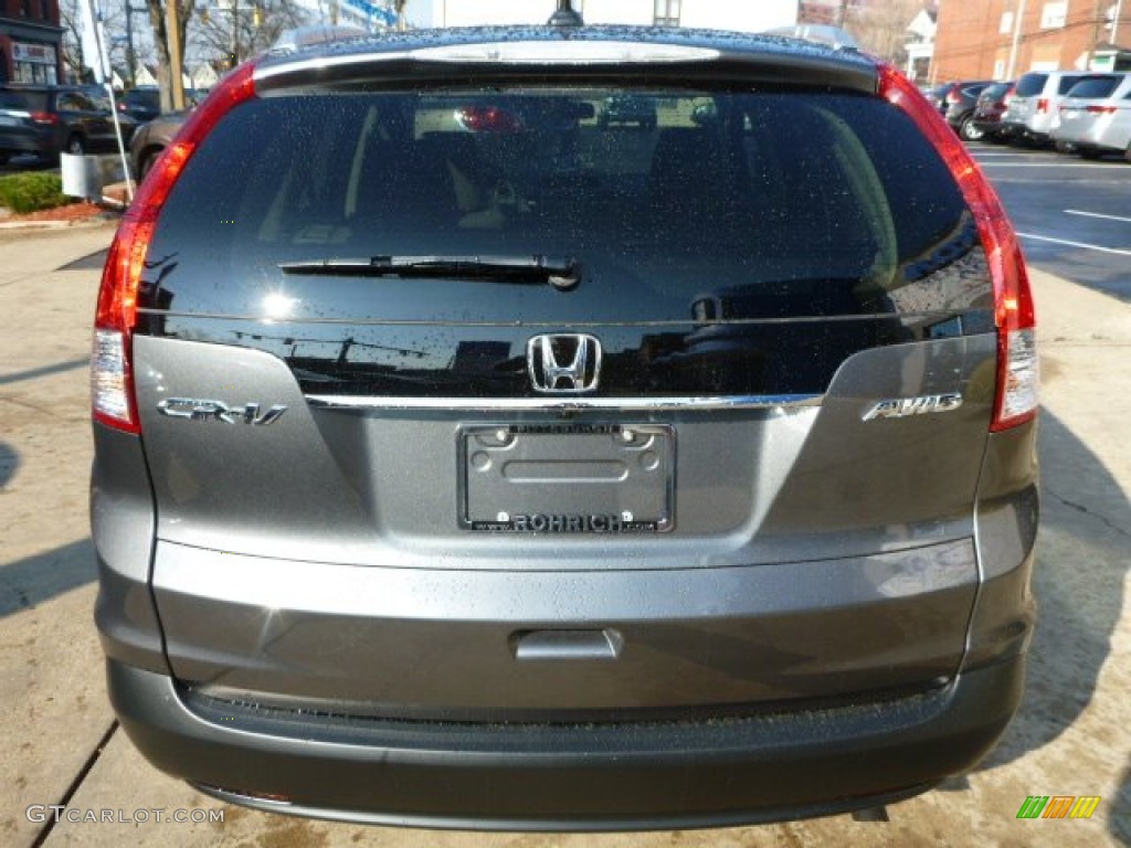 2014 CR-V EX-L AWD - Polished Metal Metallic / Gray photo #4