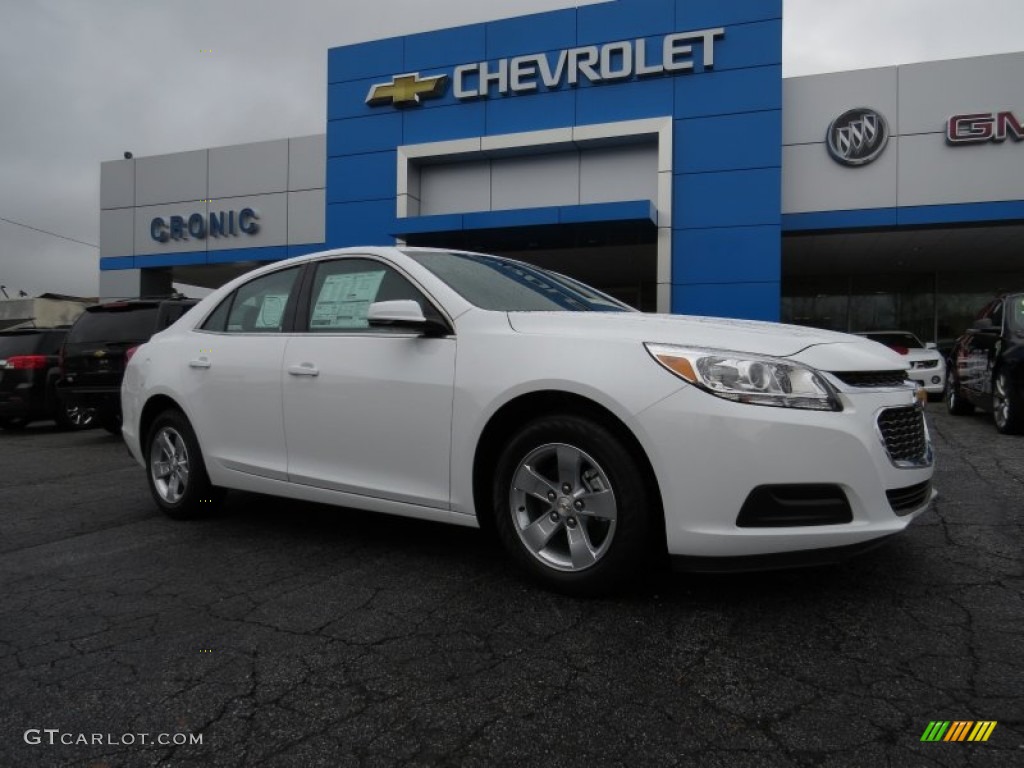 2014 Malibu LT - Summit White / Cocoa/Light Neutral photo #1