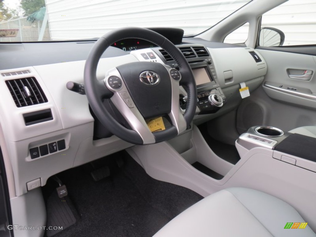 2014 Toyota Prius v Five Interior Color Photos