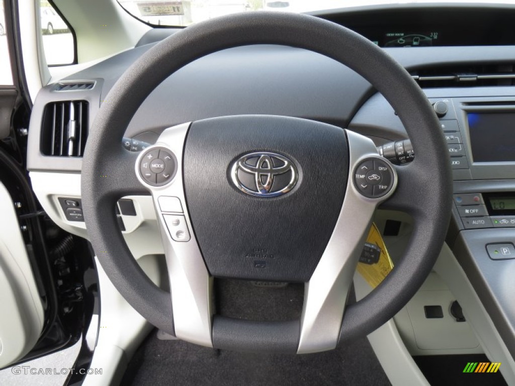 2014 Toyota Prius Two Hybrid Steering Wheel Photos