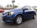 2014 Blue Topaz Metallic Chevrolet Sonic LT Sedan  photo #3