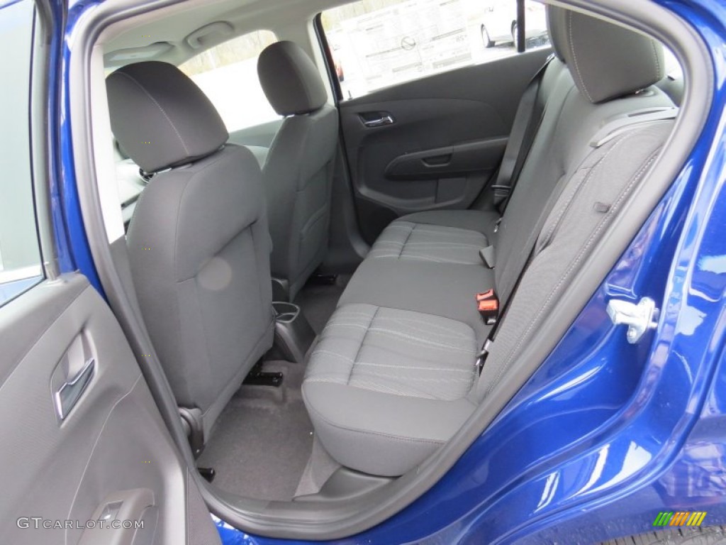 Jet Black/Dark Titanium Interior 2014 Chevrolet Sonic LT Sedan Photo #88567022