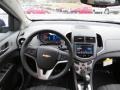 Jet Black/Dark Titanium 2014 Chevrolet Sonic LT Sedan Dashboard