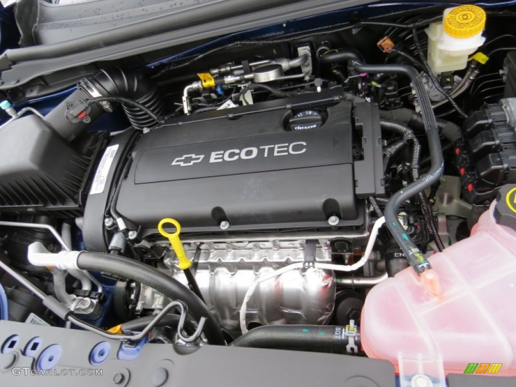 2014 Chevrolet Sonic LT Sedan 1.8 Liter DOHC 16-Valve VVT ECOTEC 4 Cylinder Engine Photo #88567058
