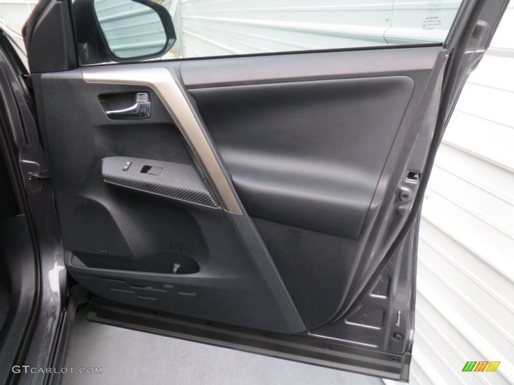 2013 Toyota RAV4 Limited Black Door Panel Photo #88567136