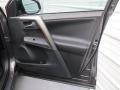 Black 2013 Toyota RAV4 Limited Door Panel