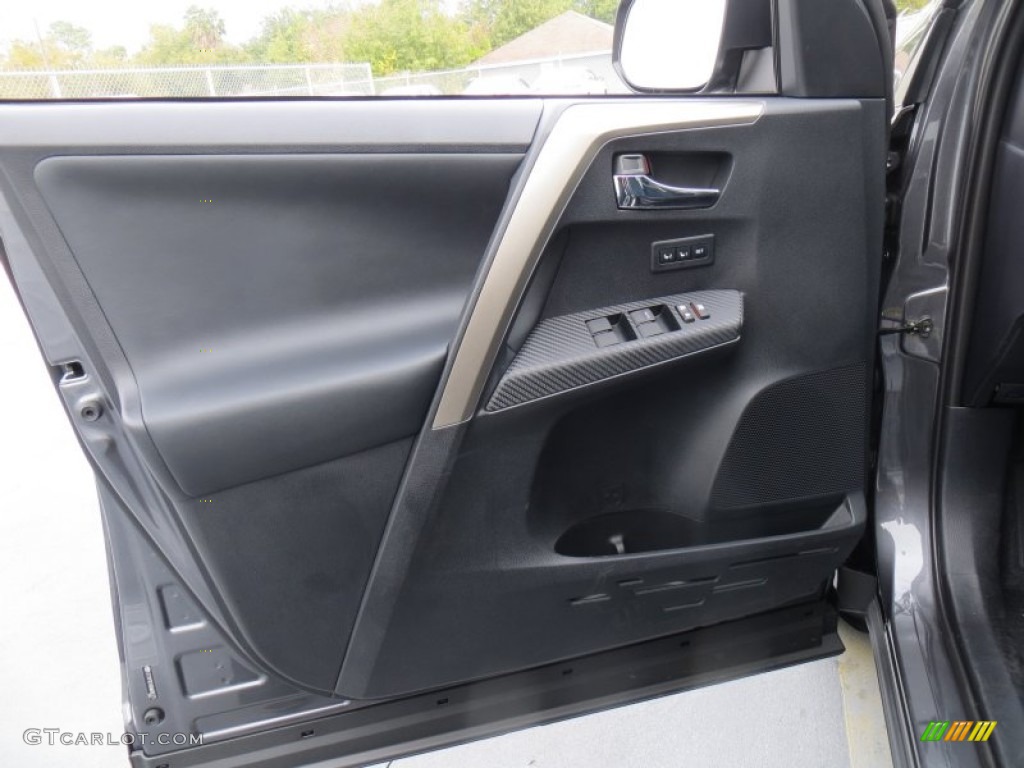 2013 Toyota RAV4 Limited Black Door Panel Photo #88567281