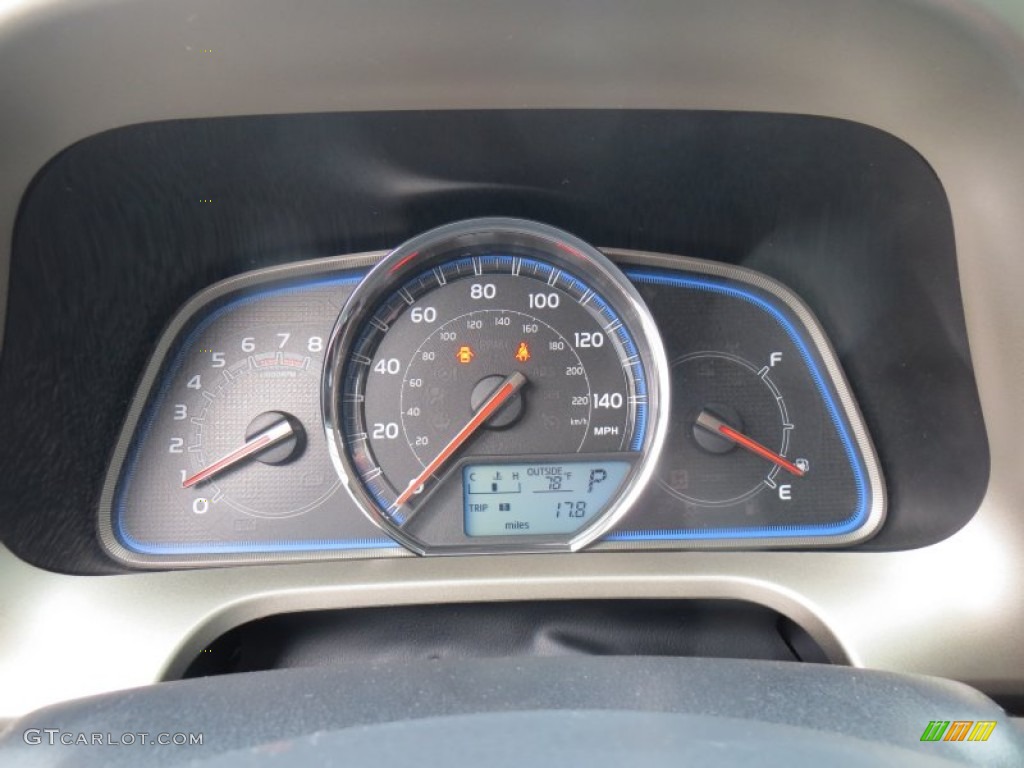 2013 Toyota RAV4 Limited Gauges Photo #88567466