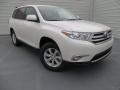 2013 Blizzard White Pearl Toyota Highlander V6  photo #1