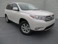 2013 Blizzard White Pearl Toyota Highlander V6  photo #2