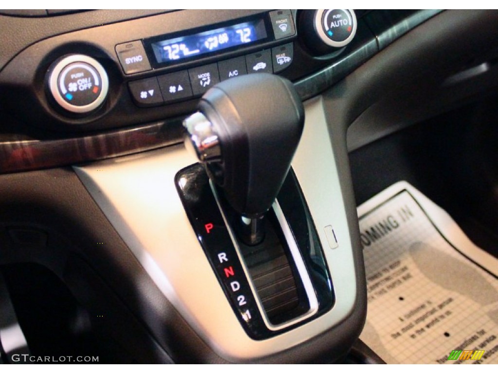 2012 CR-V EX-L 4WD - Taffeta White / Beige photo #15