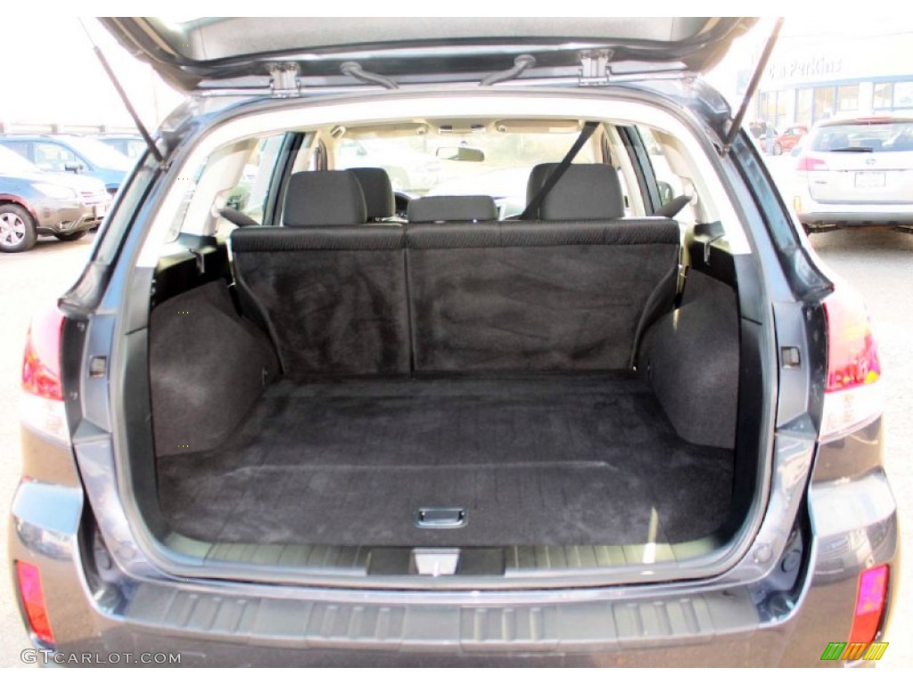 2011 Outback 2.5i Wagon - Graphite Gray Metallic / Off Black photo #8