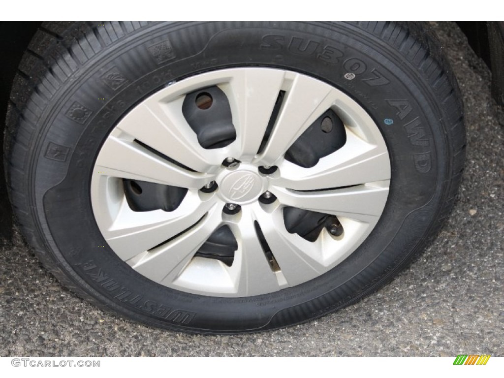 2011 Outback 2.5i Wagon - Graphite Gray Metallic / Off Black photo #23