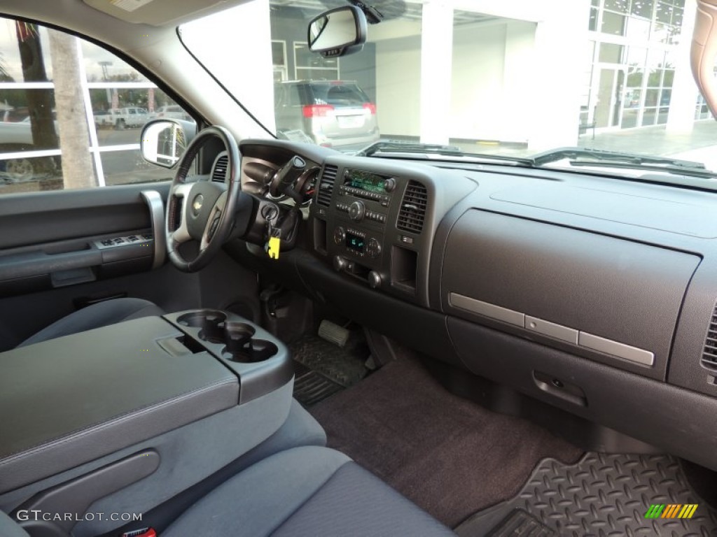 2009 Silverado 1500 LT Extended Cab - Summit White / Ebony photo #6