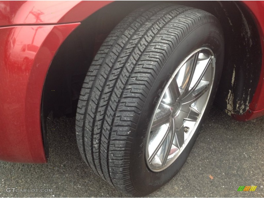 2007 300 C HEMI - Inferno Red Crystal Pearlcoat / Dark Slate Gray/Light Graystone photo #10