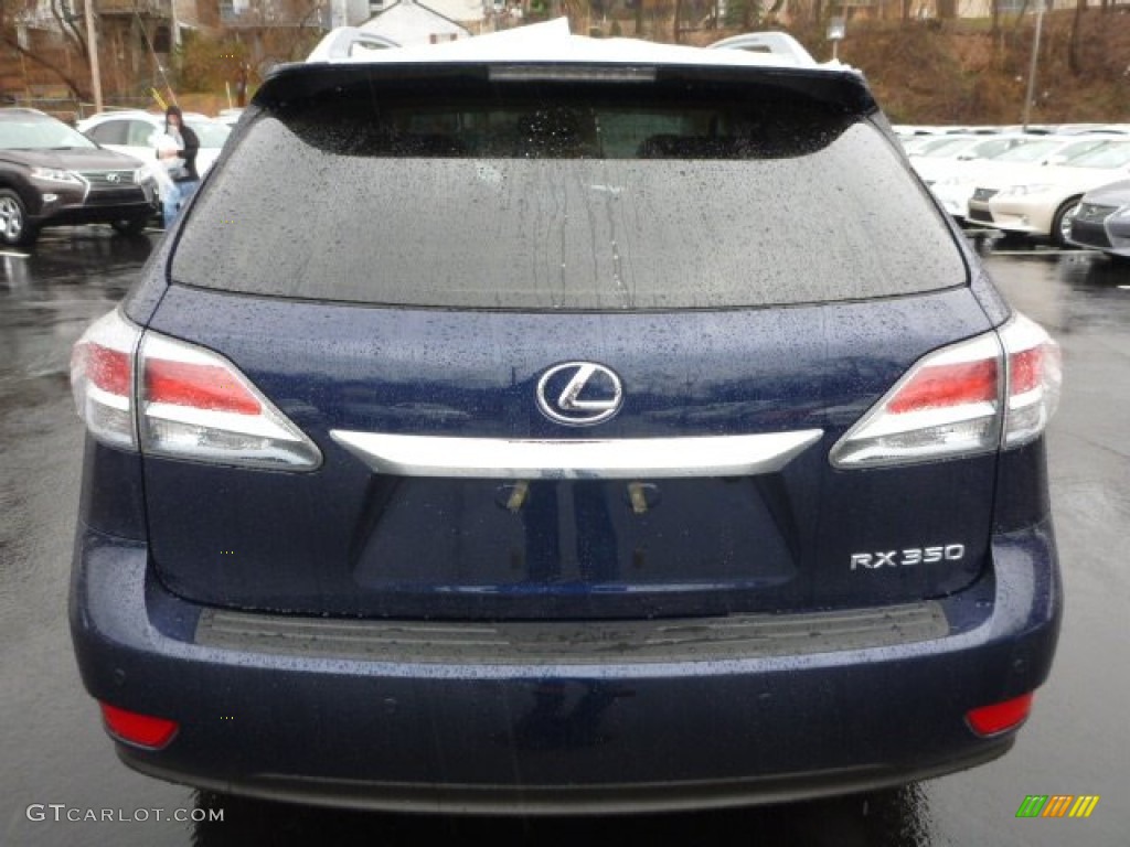 2014 RX 350 AWD - Deep Sea Mica / Parchment photo #3