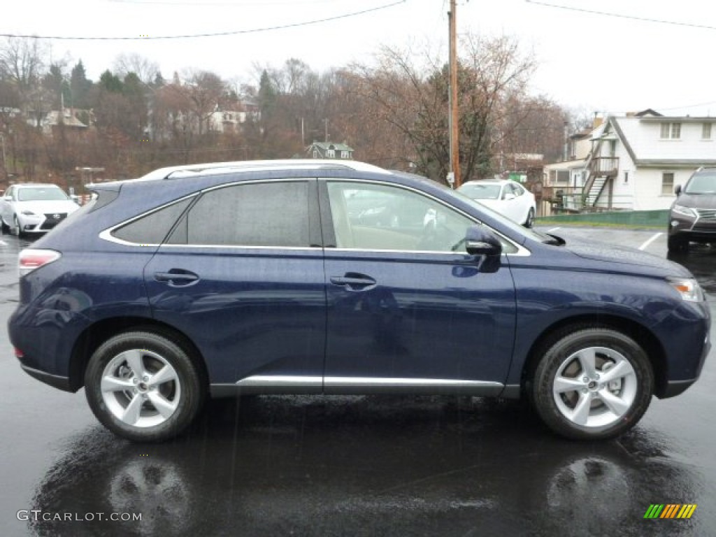 2014 RX 350 AWD - Deep Sea Mica / Parchment photo #5