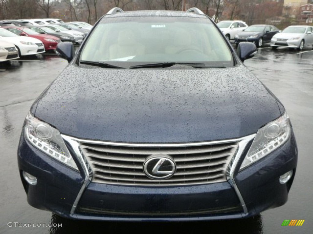 2014 RX 350 AWD - Deep Sea Mica / Parchment photo #7
