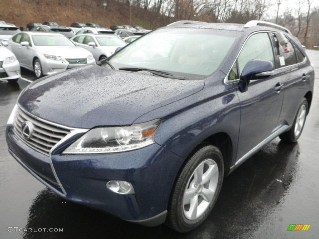 2014 RX 350 AWD - Deep Sea Mica / Parchment photo #8
