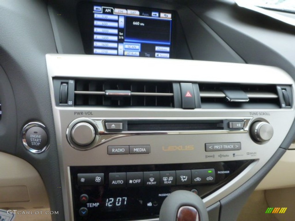 2014 RX 350 AWD - Deep Sea Mica / Parchment photo #18