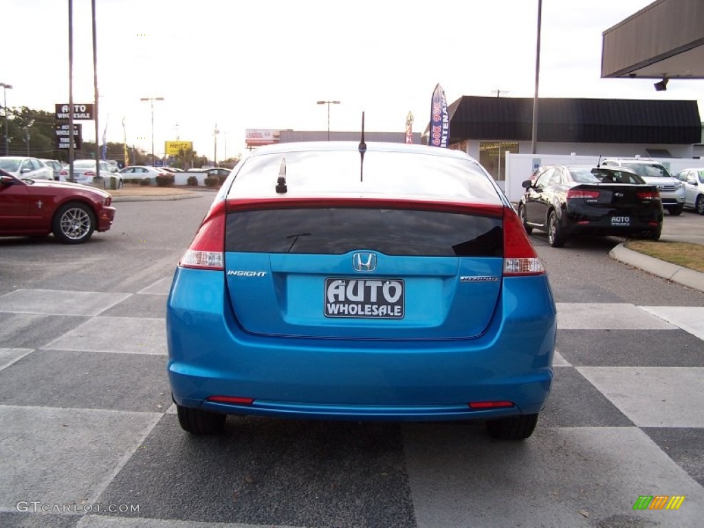 2011 Insight Hybrid - Clear Sky Blue Metallic / Gray photo #4