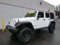 Bright White 2013 Jeep Wrangler Unlimited Sport 4x4