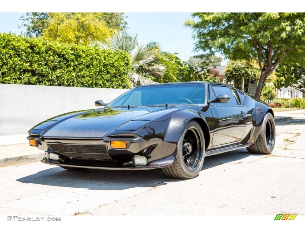 Black 1974 De Tomaso Pantera Standard Pantera Model Exterior Photo #88577908