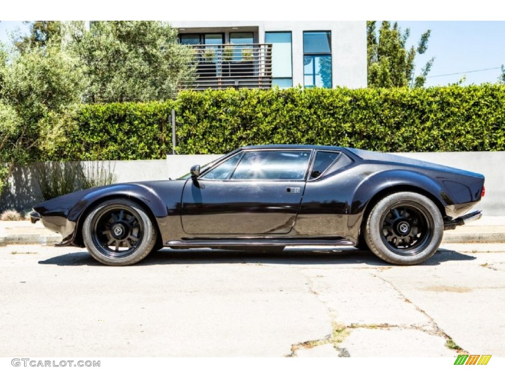 Black 1974 De Tomaso Pantera Standard Pantera Model Exterior Photo #88577932