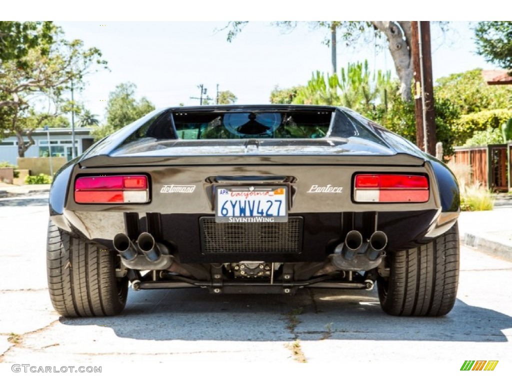 Black 1974 De Tomaso Pantera Standard Pantera Model Exterior Photo #88578106