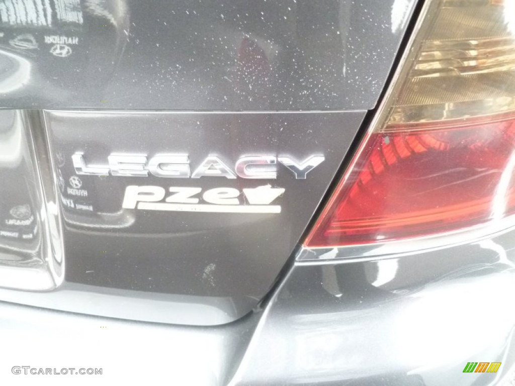 2008 Legacy 2.5i Limited Sedan - Diamond Gray Metallic / Off Black photo #6
