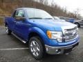 Blue Flame 2014 Ford F150 XLT SuperCab 4x4 Exterior